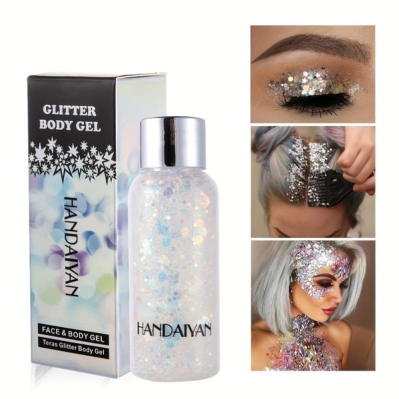 Glitter Eyeshadow Gel 9 Colors Body Lotion Foundation