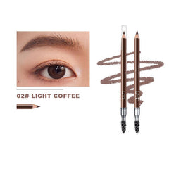 Long Lasting Eyebrow Pencil, Double Headed, Ultra Fine Tips, Sweatproof Formula