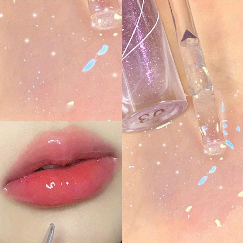 Hydrating Glitter Lip Gloss - Lustrous Dewy Finish
