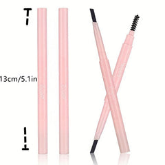 Smudge Proof Double Headed Eyebrow Pencil with Brush
