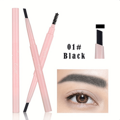 Smudge Proof Double Headed Eyebrow Pencil with Brush