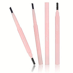 Smudge Proof Double Headed Eyebrow Pencil with Brush