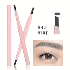 Smudge Proof Double Headed Eyebrow Pencil with Brush