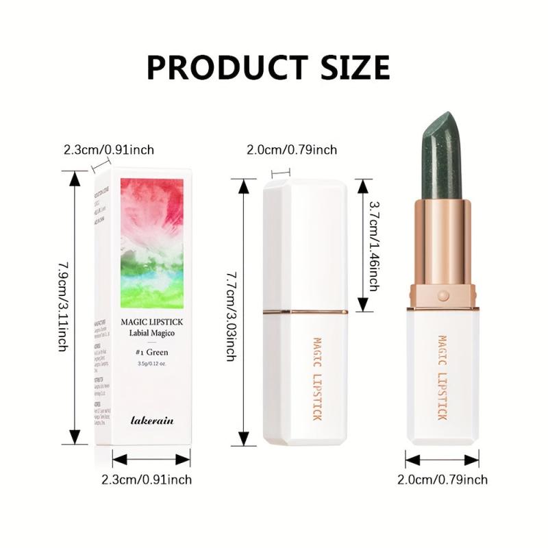 Magic Temperature Change Lipstick Waterproof Long Lasting