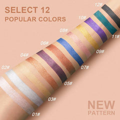 Glitter Eyeshadow Stick Pearly Shimmer Metallic Texture