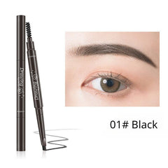 6 Colors Natural Eyebrow Pencil Double Headed Waterproof Long Lasting