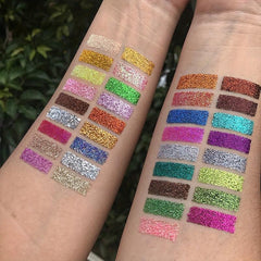 35 Eyeshadow Palette & 8 Makeup Brushes Set for Halloween, Easter, Cosplay