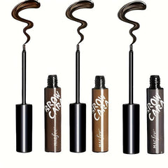 Eyebrow Tint Stick Long-lasting Waterproof Dye Cream with Stencil