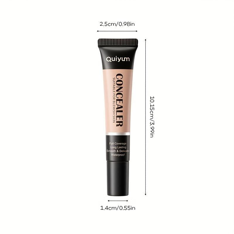 2pcs Flawless Skin Concealer Full Coverage Long lasting Waterproof