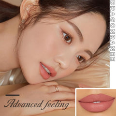3pcs Strawberry Lip Gloss Set Matte Finish Lip Tint Smudge Proof Lip Makeup