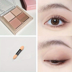 5-Color Soft Matte Eyeshadow Palette with Eye Makeup Primer