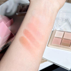 5-Color Soft Matte Eyeshadow Palette with Eye Makeup Primer