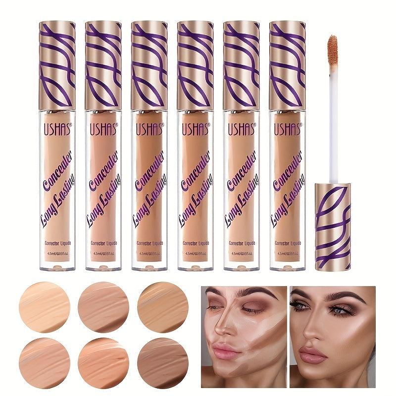 Full Coverage Contouring Liquid Concealer Cream for Dark Spots & Blemishes
