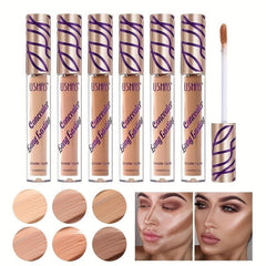 Full Coverage Contouring Liquid Concealer Cream for Dark Spots & Blemishes