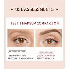 Natural Silky Eyebrow Dye Cream - Waterproof & Sweat proof