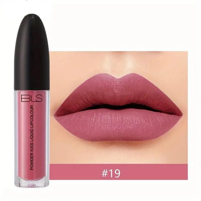 Long Lasting Matte Liquid Lipstick with 12 Colors