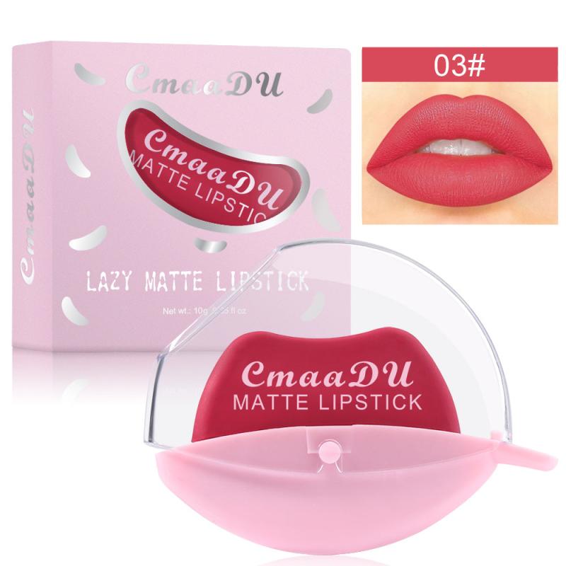 Lazy Lipsticks Natural Matte Velvet Finish Waterproof Long Lasting Smudge Proof