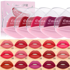 Lazy Lipsticks Natural Matte Velvet Finish Waterproof Long Lasting Smudge Proof