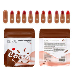 10pcs Matte Lipstick Set with Velvety Finish