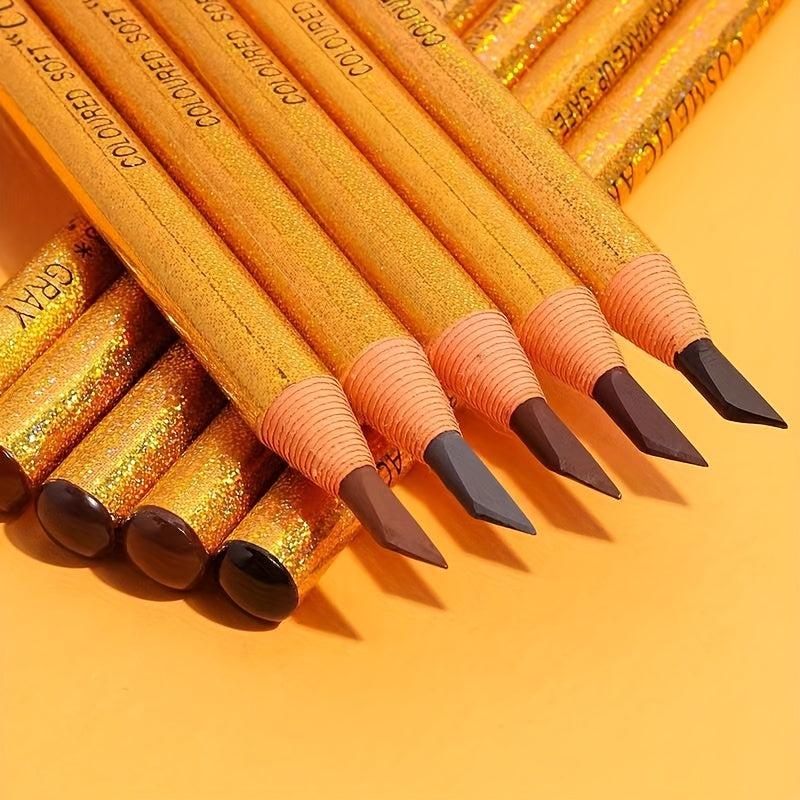 Golden Shell Eyebrow Pencil Long Lasting Waterproof