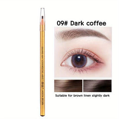 Golden Shell Eyebrow Pencil Long Lasting Waterproof