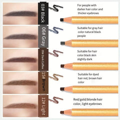 Golden Shell Eyebrow Pencil Long Lasting Waterproof