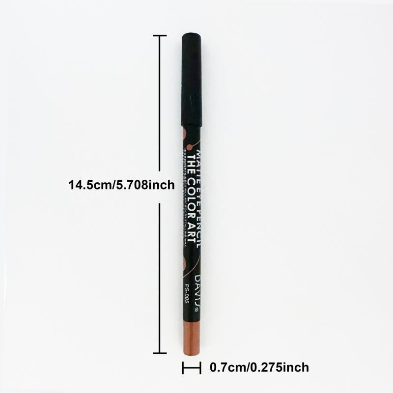 Lip & Eyeliner Pencil Set 2 Colors Matte Waterproof Lip Tint