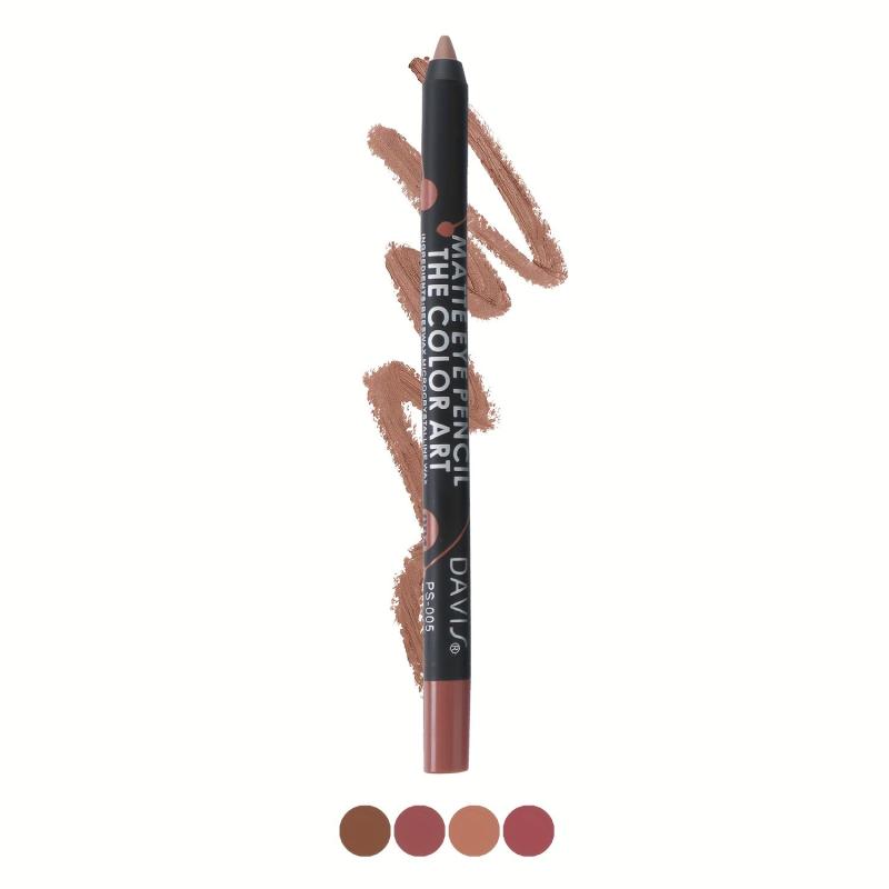 Lip & Eyeliner Pencil Set 2 Colors Matte Waterproof Lip Tint