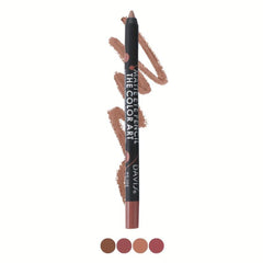 Lip & Eyeliner Pencil Set 2 Colors Matte Waterproof Lip Tint