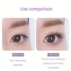 Curling Head Mascara Clumping Smudge Proof with Small Brush Head