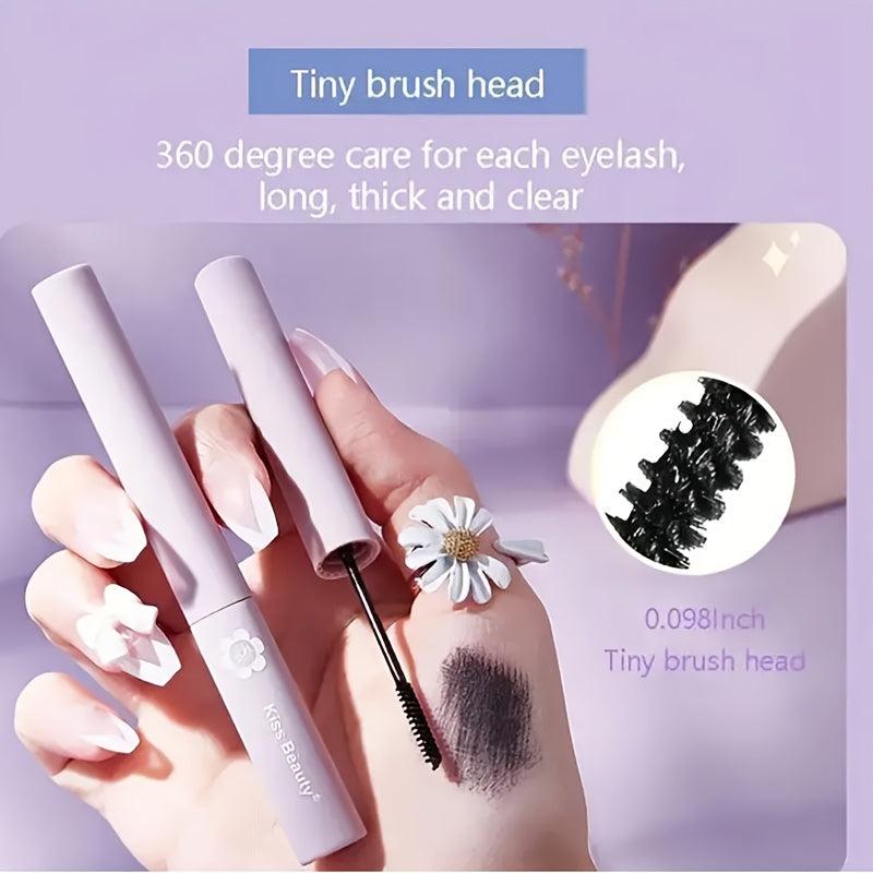 Curling Head Mascara Clumping Smudge Proof with Small Brush Head
