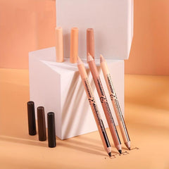 2-in-1 Eyeliner Eyebrow Pencil Concealer Stick