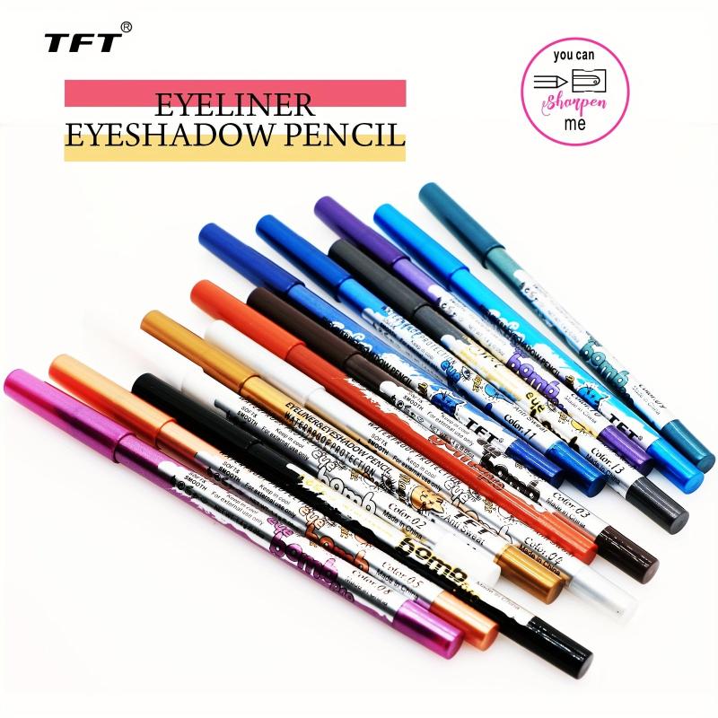 Pearly Eyeshadow Pen Gel Waterproof Coral Brown