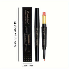 Dual-ended Lip Liner Pencil Non-Fade Lipstick 8 Colors