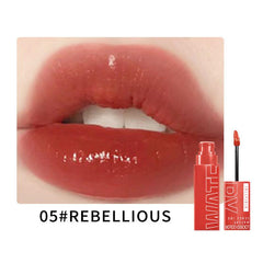 Mirror Glow Lip Glaze Long Lasting Moisturizing Square Lipstick