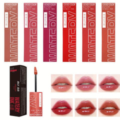Mirror Glow Lip Glaze Long Lasting Moisturizing Square Lipstick