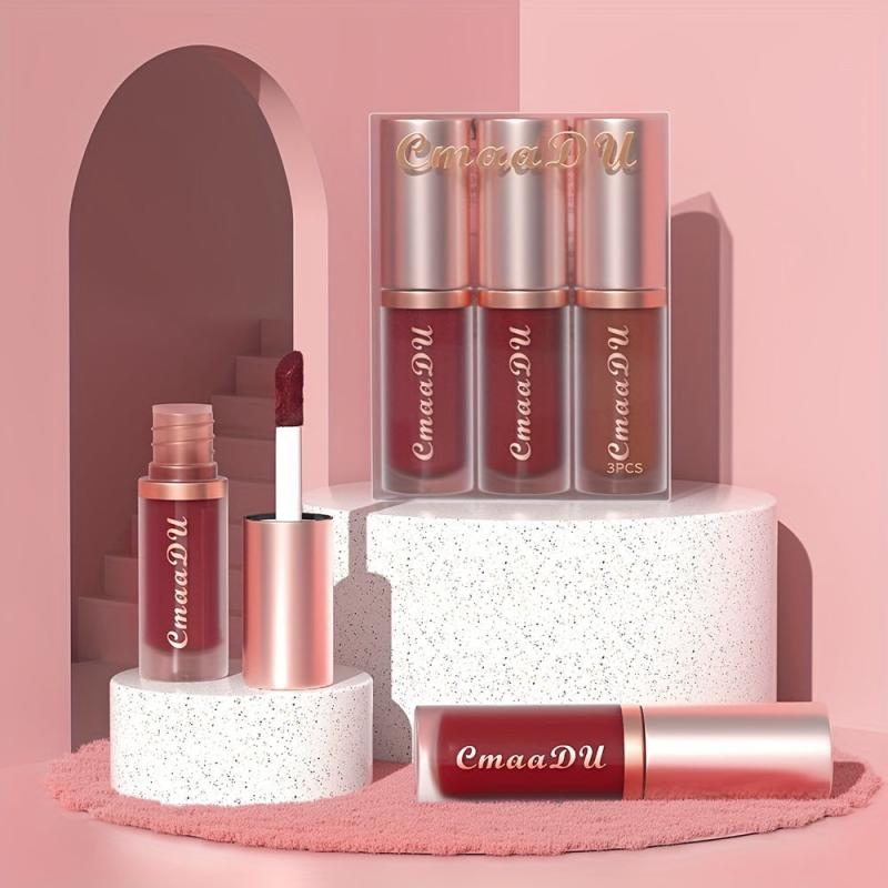 Matte Velvet Lip Gloss Set Waterproof Liquid Lipstick for Women and Girls