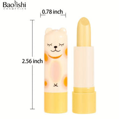 6 Flavors Moisturizing Animal Lip Balm for Men and Women