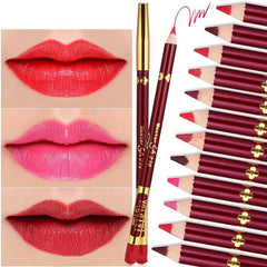 Long Lasting Matte Lip Liner Pen - 13 Colors