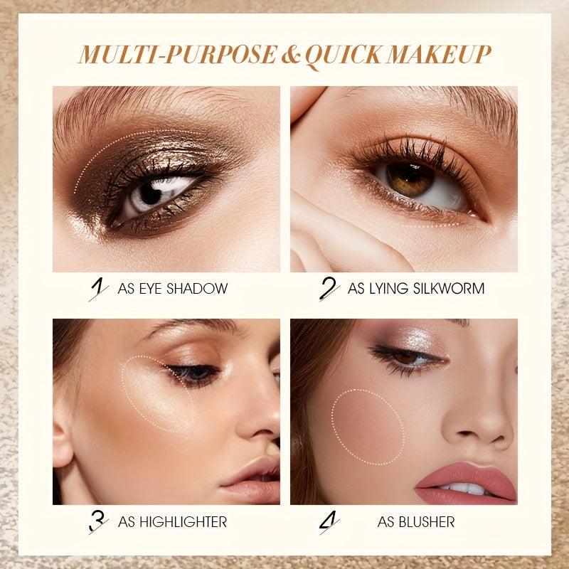 Pearly & Shimmer Eyeshadow Stick Waterproof Makeup