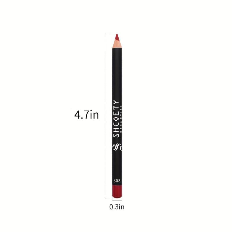 Professional Makeup Slim Lip Pencil Long Lasting Nude Matte Finish Lipliner