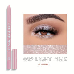 Pearly & Glitter Waterproof Eyeliner Pen 12 Colors