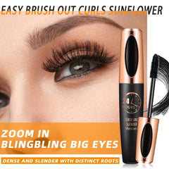 4D Silk Fiber Lash Mascara Intense Volumizing & Lengthening Waterproof