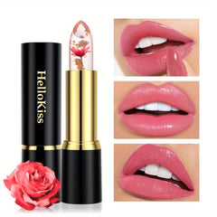 Nourishing Flower Jelly Lipstick Temperature Changing Smudge Proof