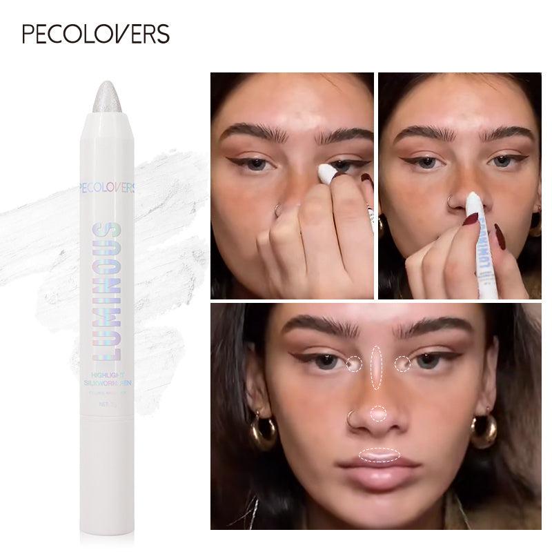 Eye Highlighter Pen Waterproof Pearly Matte Glitter Makeup Cosmetics