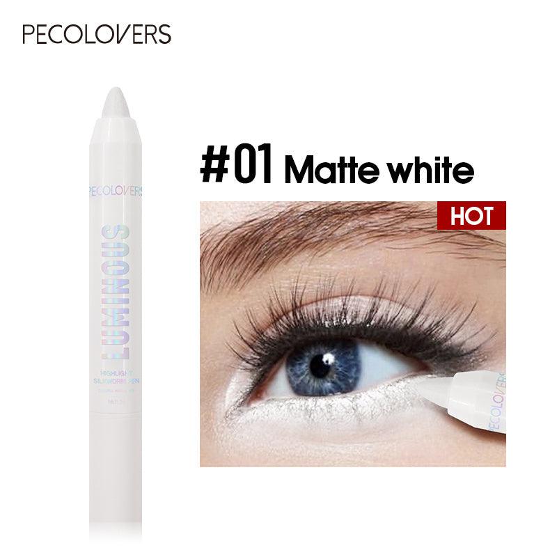 Eye Highlighter Pen Waterproof Pearly Matte Glitter Makeup Cosmetics