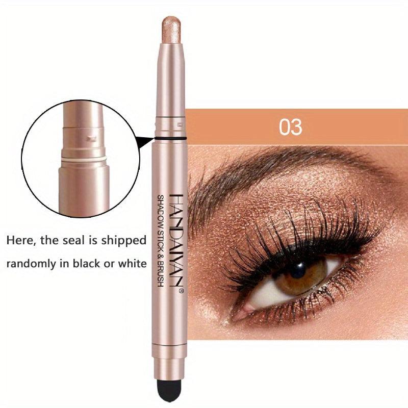 12 Pcs Highlighter Eyeshadow Stick Shimmer Glitter Eyeshadow Pen
