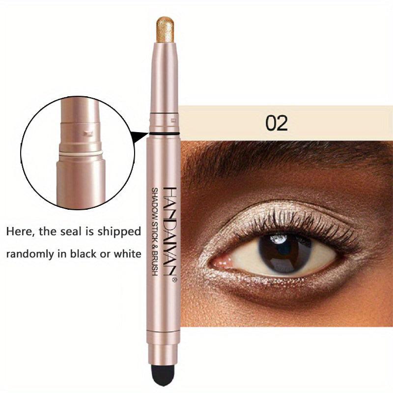 12 Pcs Highlighter Eyeshadow Stick Shimmer Glitter Eyeshadow Pen