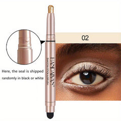 12 Pcs Highlighter Eyeshadow Stick Shimmer Glitter Eyeshadow Pen