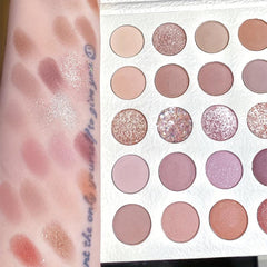 25 Colors Eyeshadow Palette Highlight Blush Contouring Makeup Palette